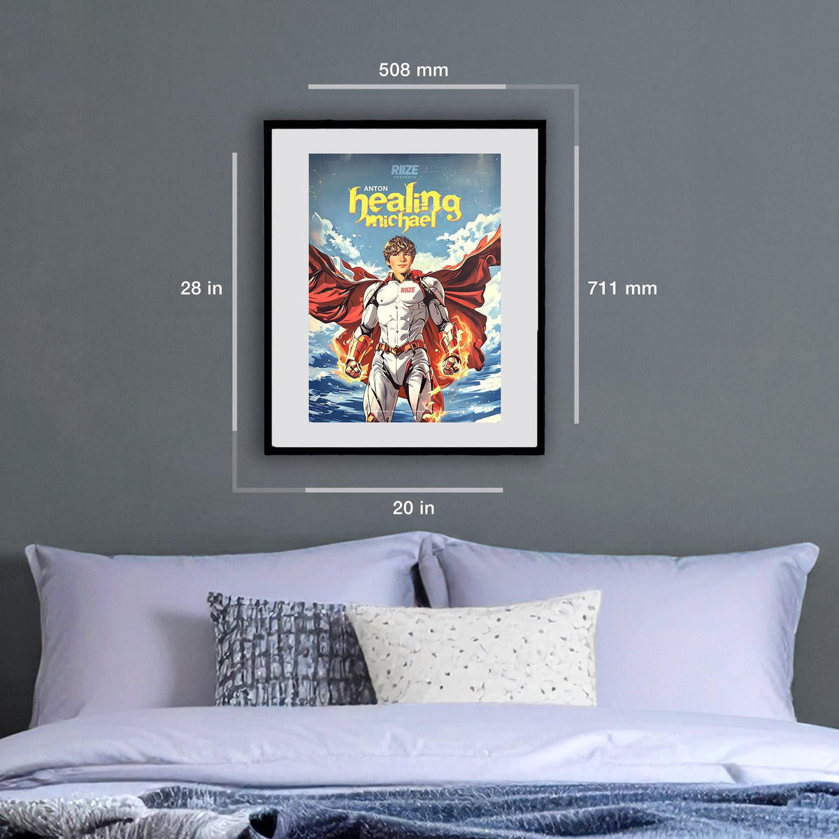 マイケル・ヒーラー ポスター - アントン - RIIZE