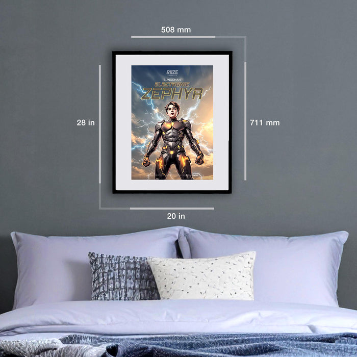 RIIZE「エレクトロニック・ゼファー」ポスター (SUNGCHAN) [JP]