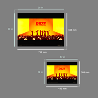 シルエットポスター - RIIZE - RIZING Loud Tour